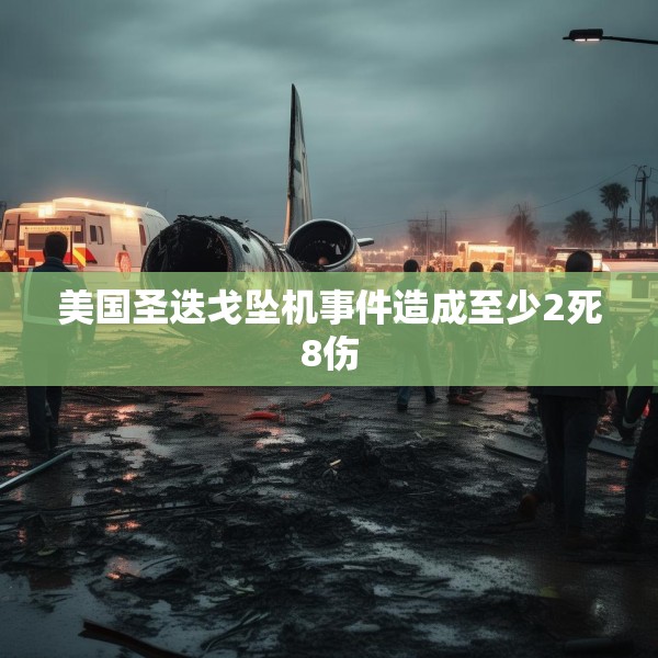 美国圣迭戈坠机事件造成至少2死8伤