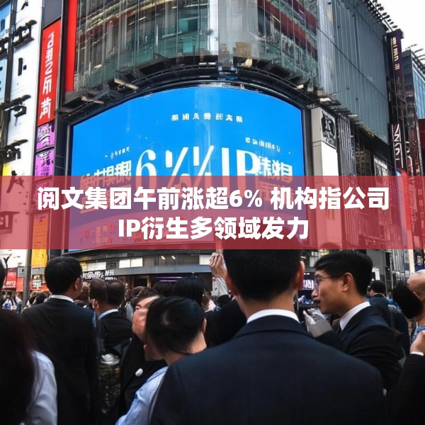 阅文集团午前涨超6% 机构指公司IP衍生多领域发力