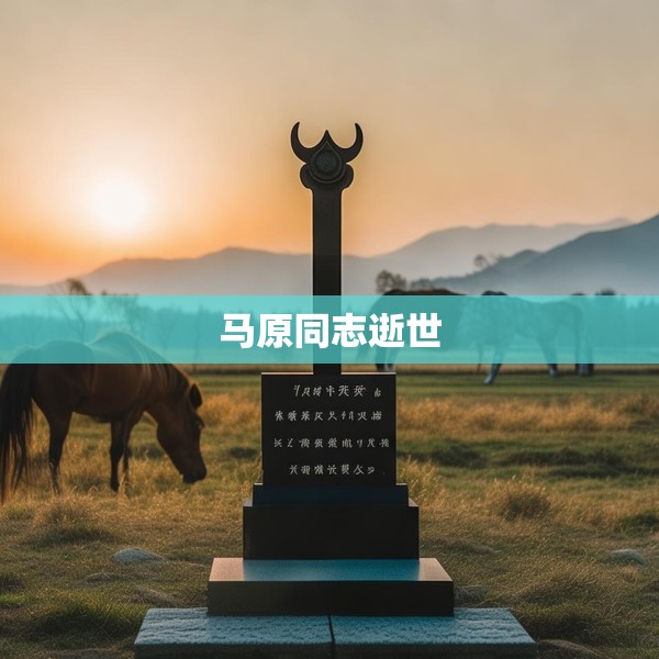 马原同志逝世