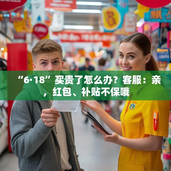 “6·18”买贵了怎么办？客服：亲，红包、补贴不保哦