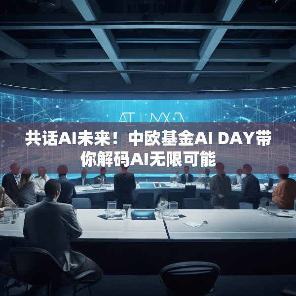 共话AI未来！中欧基金AI DAY带你解码AI无限可能
