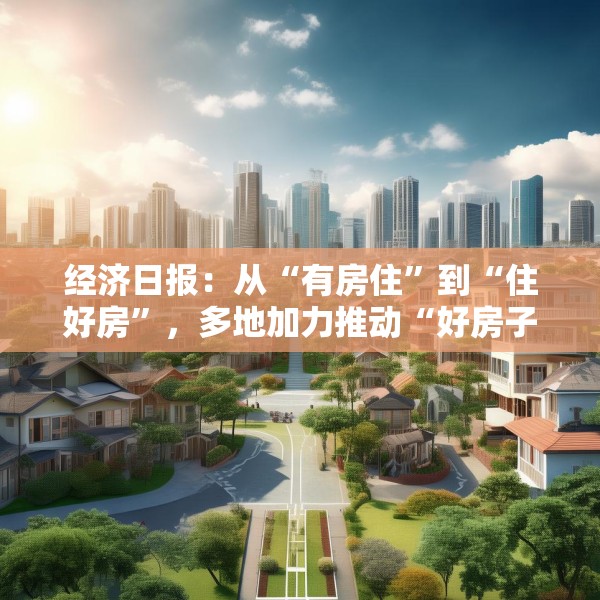 经济日报：从“有房住”到“住好房”，多地加力推动“好房子”建设
