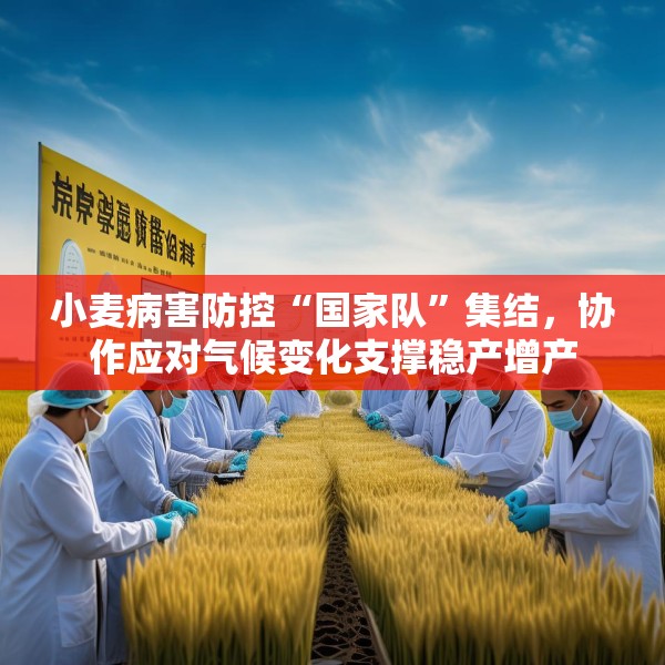 小麦病害防控“国家队”集结，协作应对气候变化支撑稳产增产