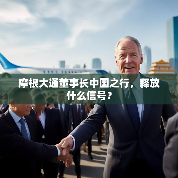 摩根大通董事长中国之行，释放什么信号？