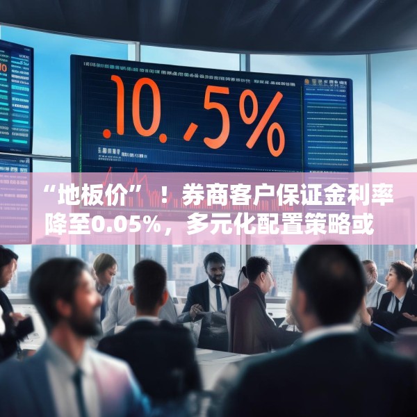 “地板价” ！券商客户保证金利率降至0.05%，多元化配置策略或将破局