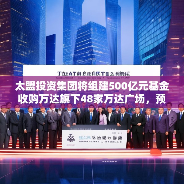 太盟投资集团将组建500亿元基金收购万达旗下48家万达广场，预计下半年交割