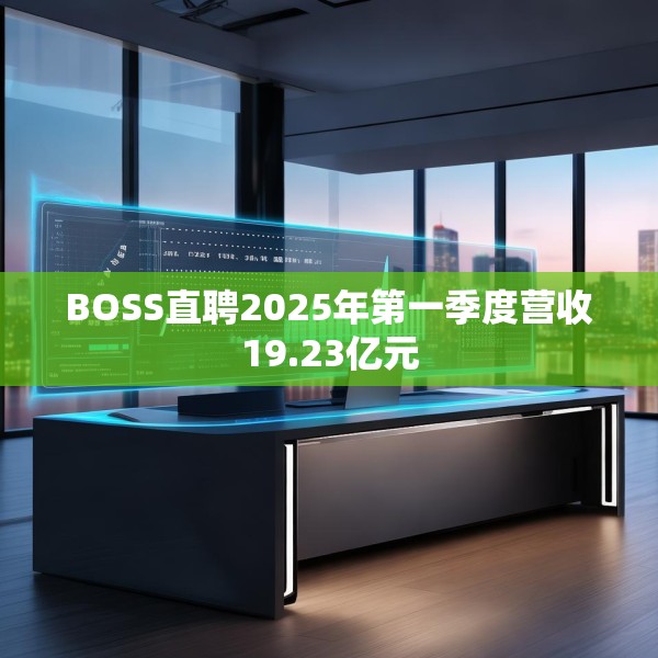 BOSS直聘2025年第一季度营收19.23亿元