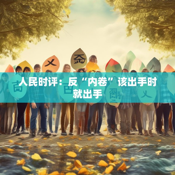 人民时评：反“内卷”该出手时就出手