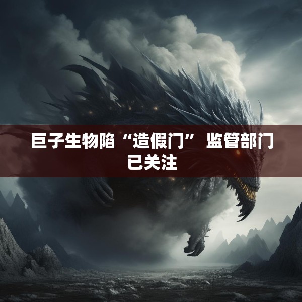 巨子生物陷“造假门” 监管部门已关注