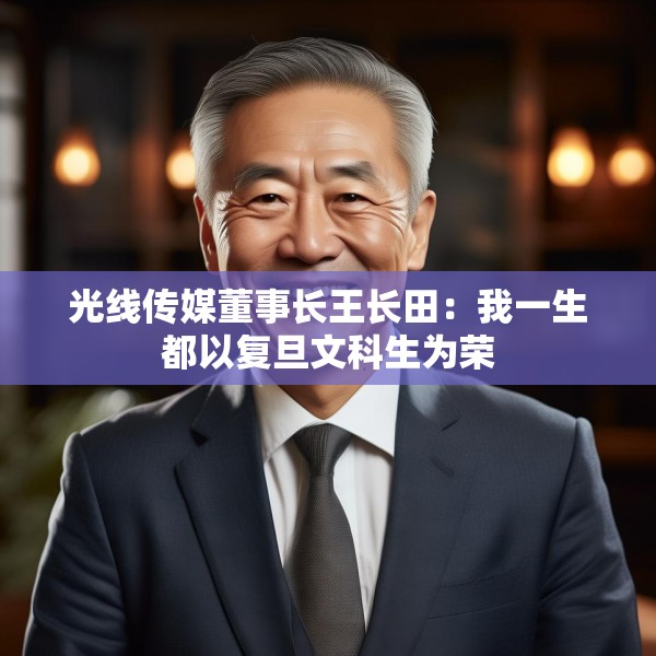 光线传媒董事长王长田：我一生都以复旦文科生为荣