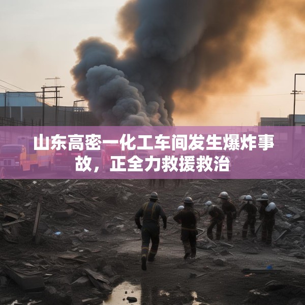 山东高密一化工车间发生爆炸事故，正全力救援救治