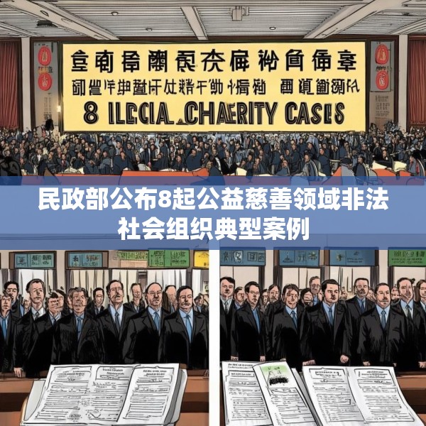 民政部公布8起公益慈善领域非法社会组织典型案例