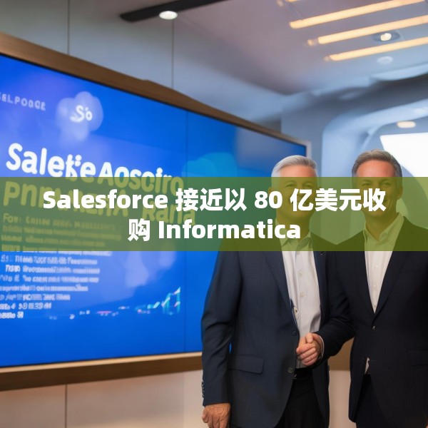 Salesforce 接近以 80 亿美元收购 Informatica