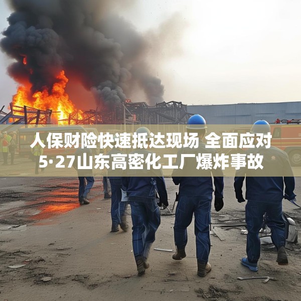 人保财险快速抵达现场 全面应对5·27山东高密化工厂爆炸事故