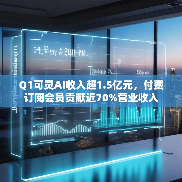 Q1可灵AI收入超1.5亿元，付费订阅会员贡献近70%营业收入