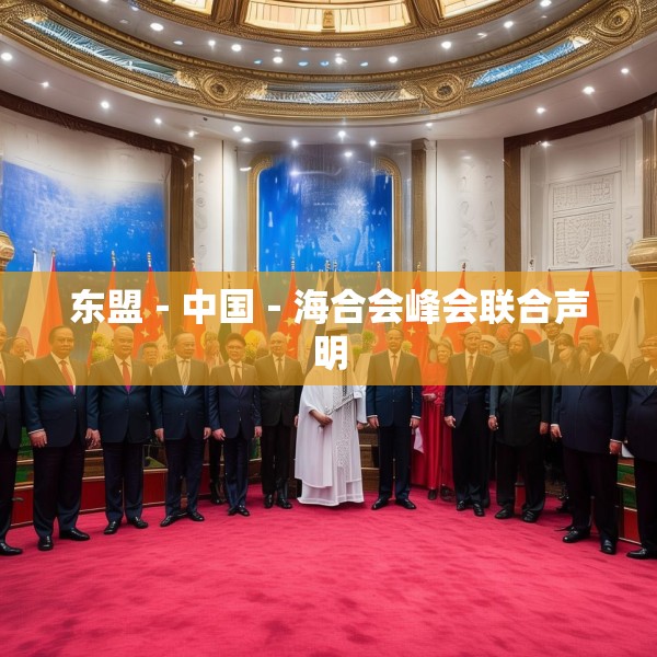 东盟－中国－海合会峰会联合声明