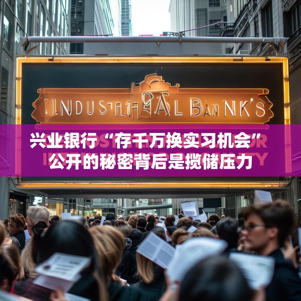兴业银行“存千万换实习机会” 公开的秘密背后是揽储压力