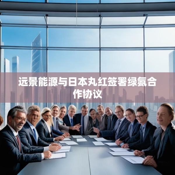 远景能源与日本丸红签署绿氨合作协议