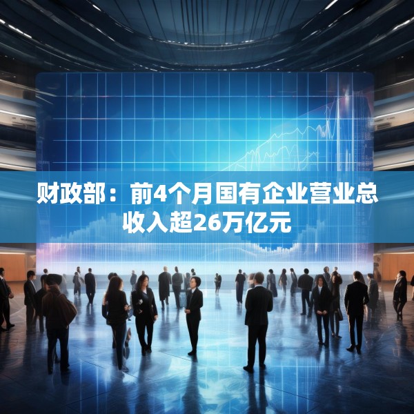 财政部：前4个月国有企业营业总收入超26万亿元