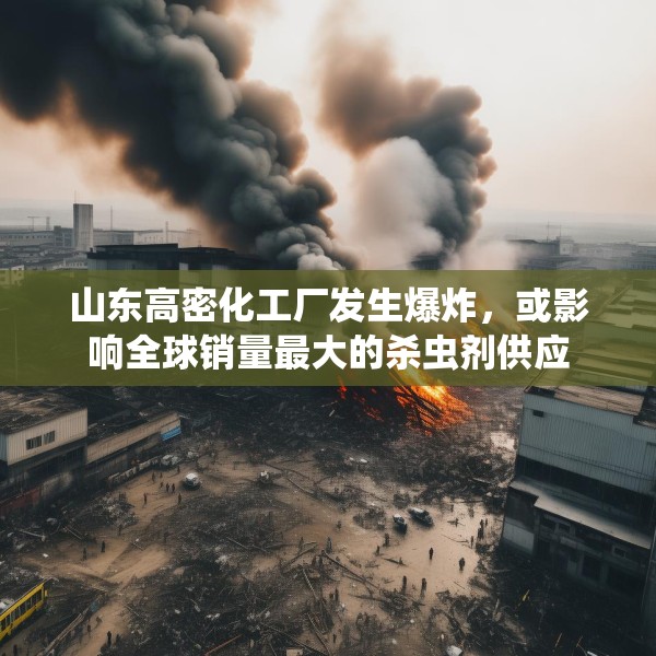 山东高密化工厂发生爆炸，或影响全球销量最大的杀虫剂供应
