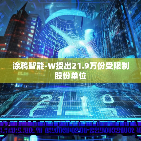 涂鸦智能-W授出21.9万份受限制股份单位