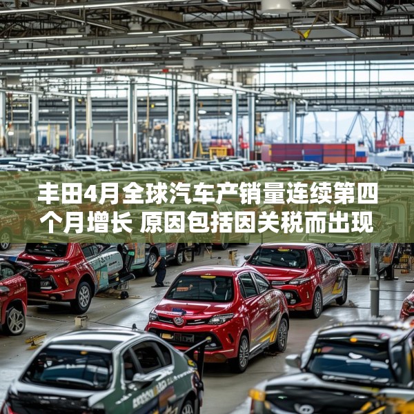 丰田4月全球汽车产销量连续第四个月增长 原因包括因关税而出现的抢购风潮