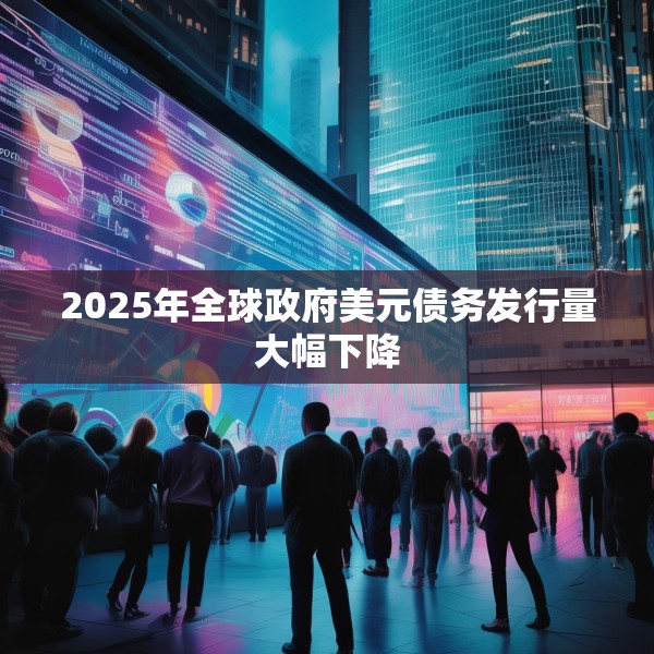 2025年全球政府美元债务发行量大幅下降