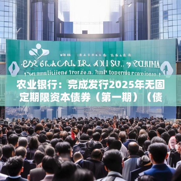 农业银行：完成发行2025年无固定期限资本债券（第一期）（债券通）