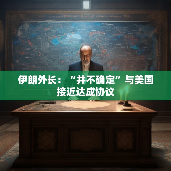 伊朗外长：“并不确定”与美国接近达成协议
