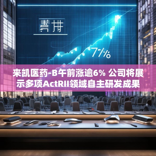 来凯医药-B午前涨逾6% 公司将展示多项ActRII领域自主研发成果