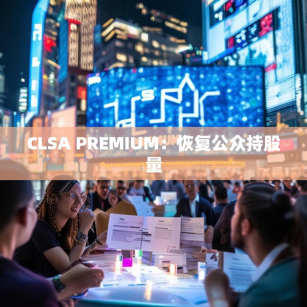 CLSA PREMIUM：恢复公众持股量