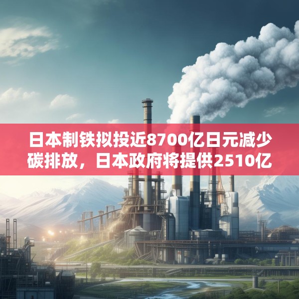 日本制铁拟投近8700亿日元减少碳排放，日本政府将提供2510亿日元补贴