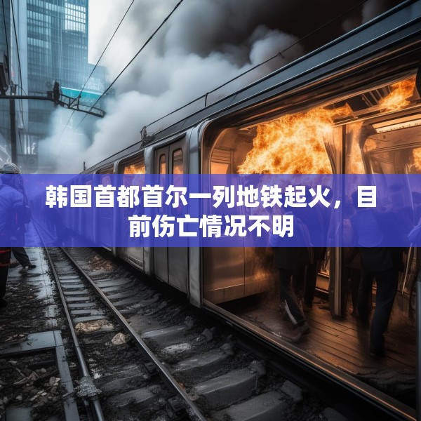 韩国首都首尔一列地铁起火，目前伤亡情况不明