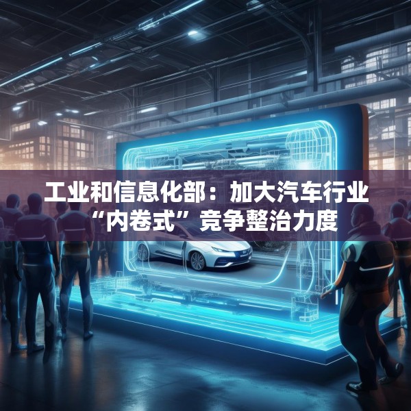 工业和信息化部：加大汽车行业“内卷式”竞争整治力度