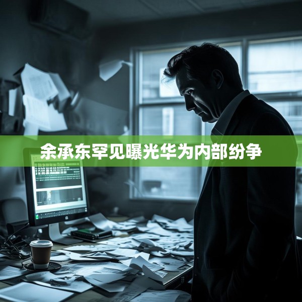 余承东罕见曝光华为内部纷争