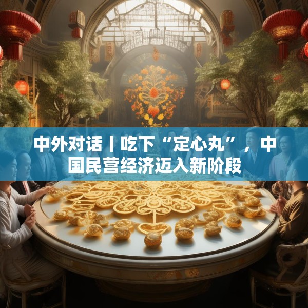 中外对话丨吃下“定心丸”，中国民营经济迈入新阶段