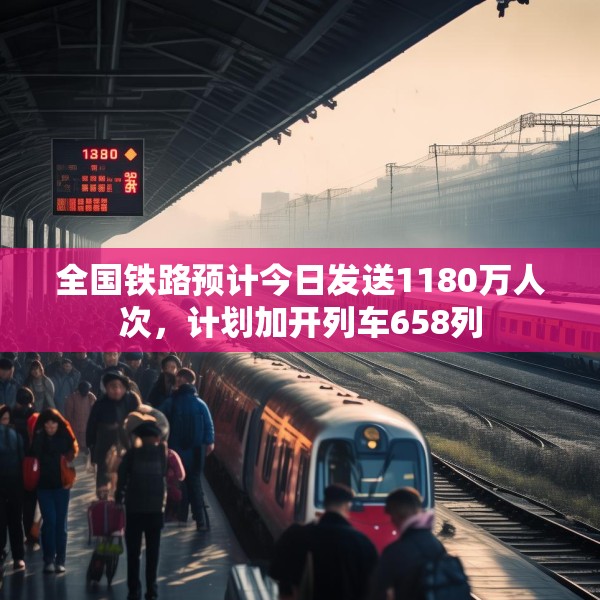 全国铁路预计今日发送1180万人次，计划加开列车658列