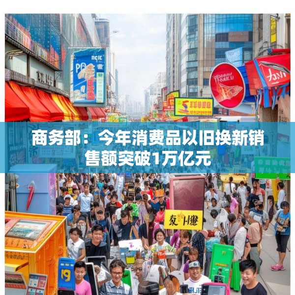 商务部：今年消费品以旧换新销售额突破1万亿元