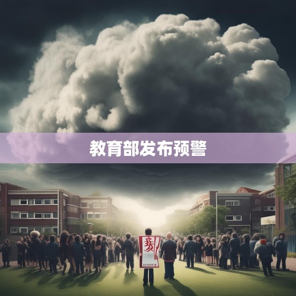 教育部发布预警