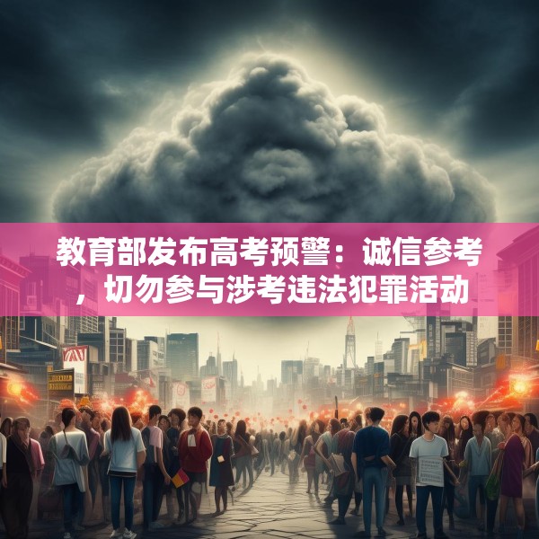 教育部发布高考预警：诚信参考，切勿参与涉考违法犯罪活动