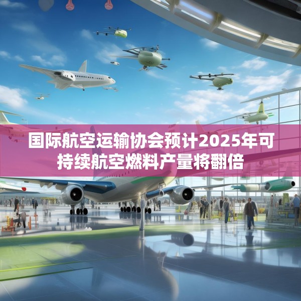 国际航空运输协会预计2025年可持续航空燃料产量将翻倍