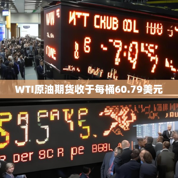 WTI原油期货收于每桶60.79美元