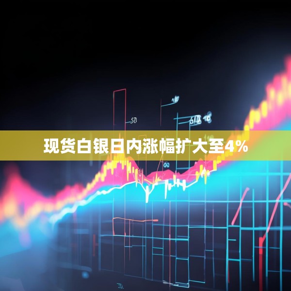 现货白银日内涨幅扩大至4%