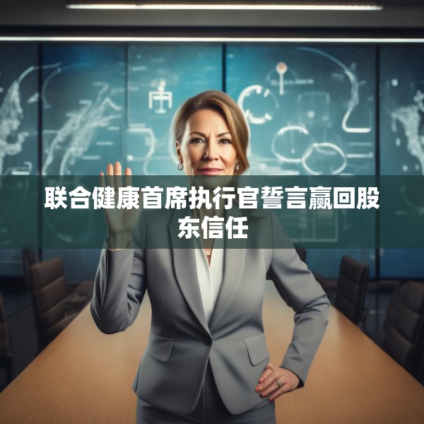联合健康首席执行官誓言赢回股东信任