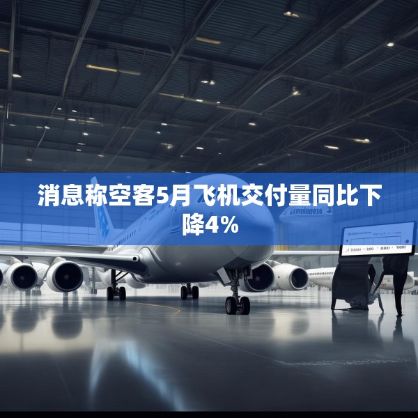 消息称空客5月飞机交付量同比下降4%
