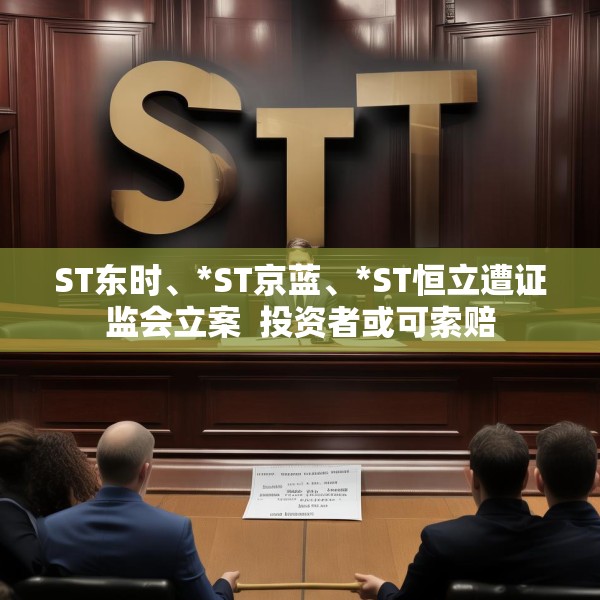 ST东时、*ST京蓝、*ST恒立遭证监会立案  投资者或可索赔