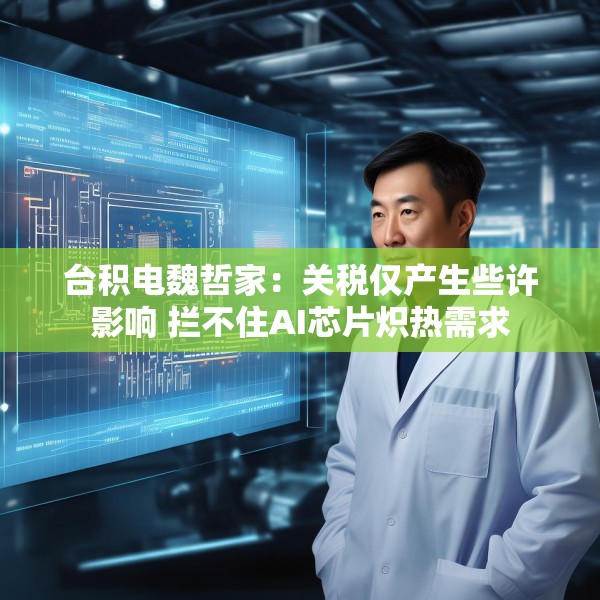 台积电魏哲家：关税仅产生些许影响 拦不住AI芯片炽热需求