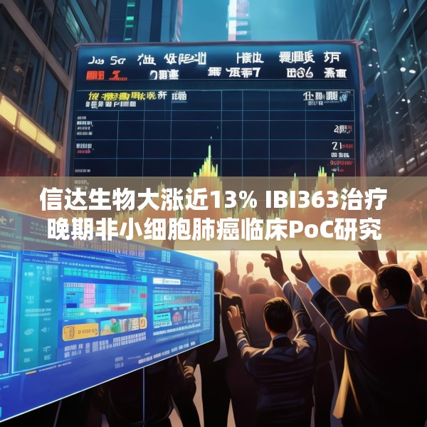 信达生物大涨近13% IBI363治疗晚期非小细胞肺癌临床PoC研究数据公布