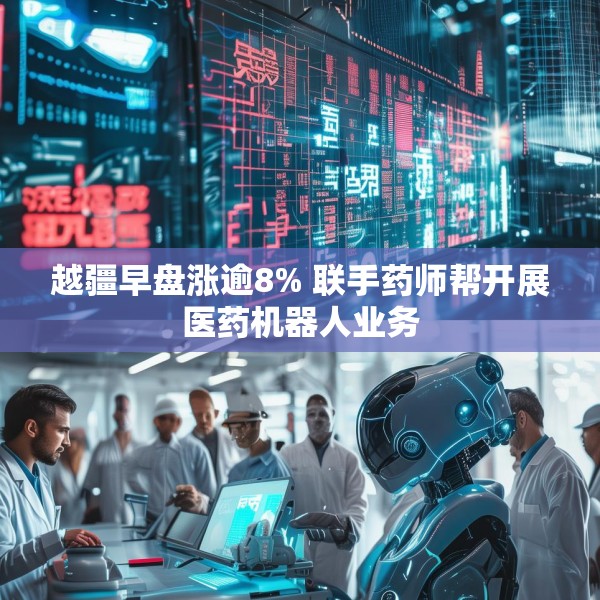 越疆早盘涨逾8% 联手药师帮开展医药机器人业务