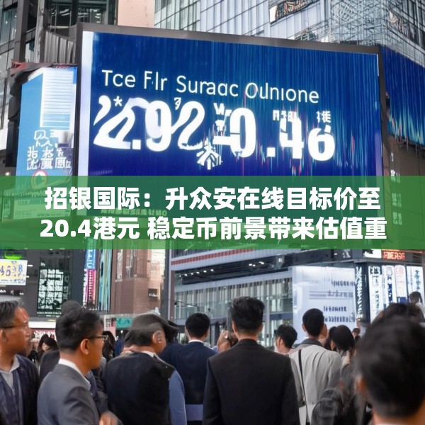 招银国际：升众安在线目标价至20.4港元 稳定币前景带来估值重估空间